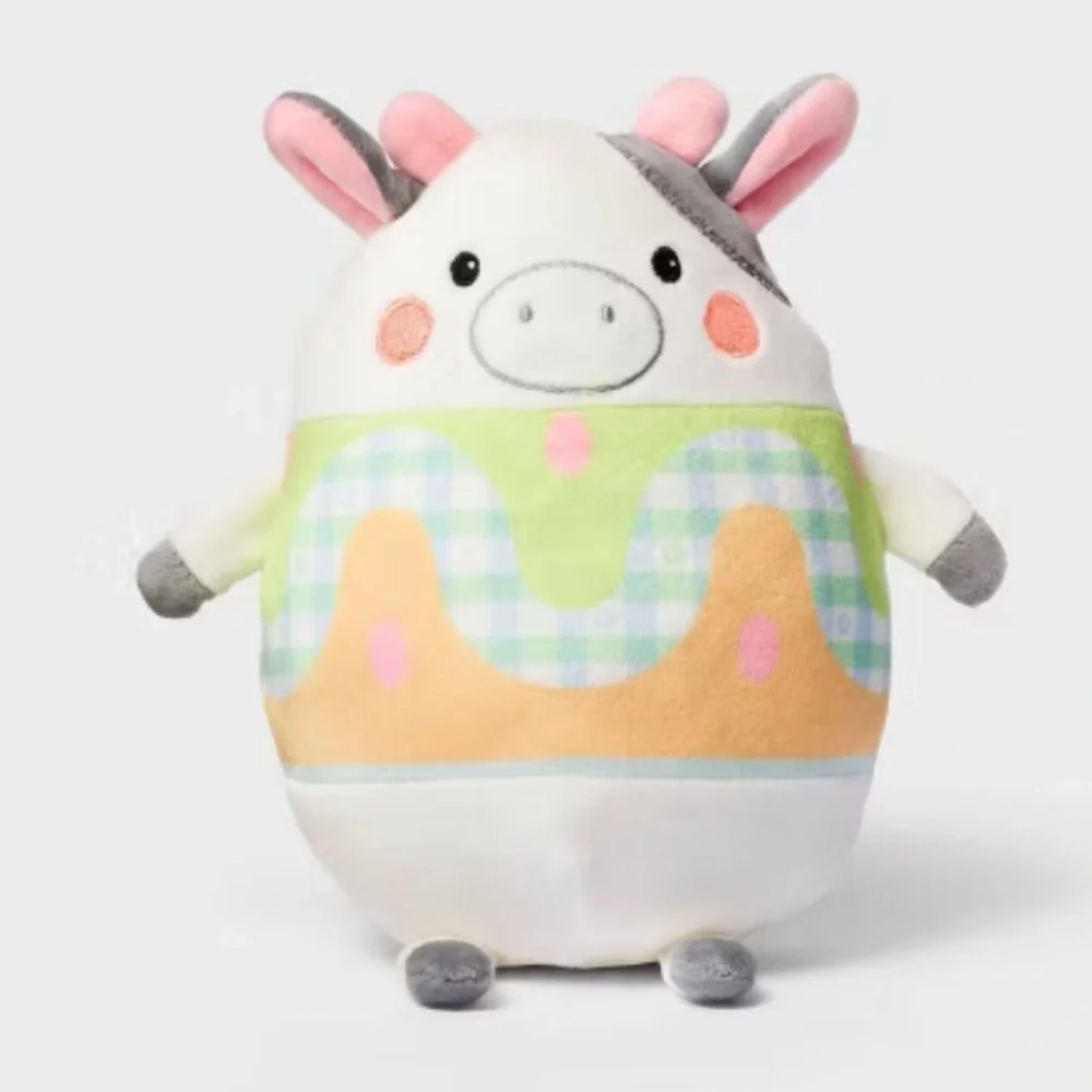 7'' Eggimal Cow Stuffed Animal - Gigglescape